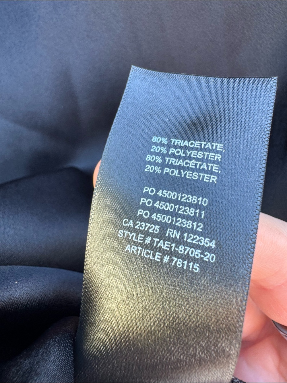 Aritzia Babaton Encore Mini Satin Slip Dress - Picture 8 of 8